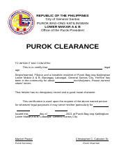 list of purok in general santos city